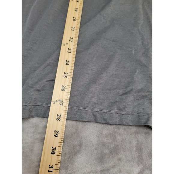 Roots Canada Shirt XL Gray Long Sleeve vented performance V-neck, light weight - Picture 2 of 8